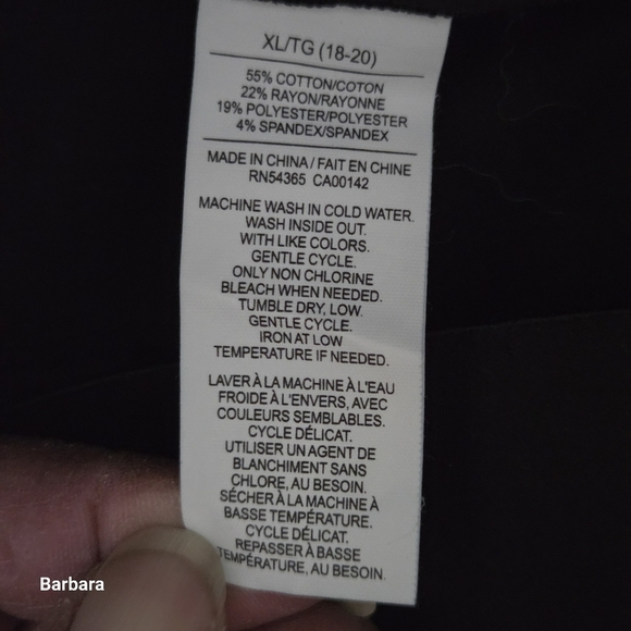 Vintage Nygard Luxe Denim 360°/4-way Stretch Straight Cut, Size XL (18-20) - Picture 5 of 13